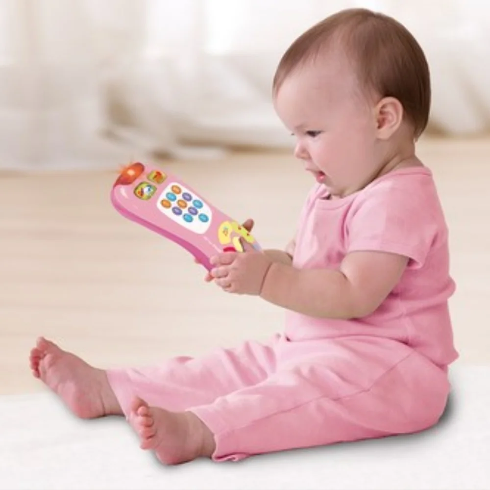 VTech Click and Count Light- Up‎ Remote Control Baby and Toddler Learning Toy
